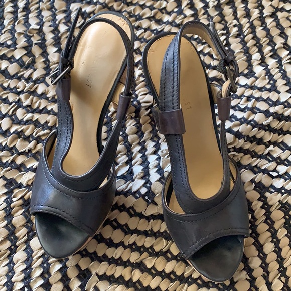 Cork Heel-Nine West-Slingbacks - Picture 3 of 10